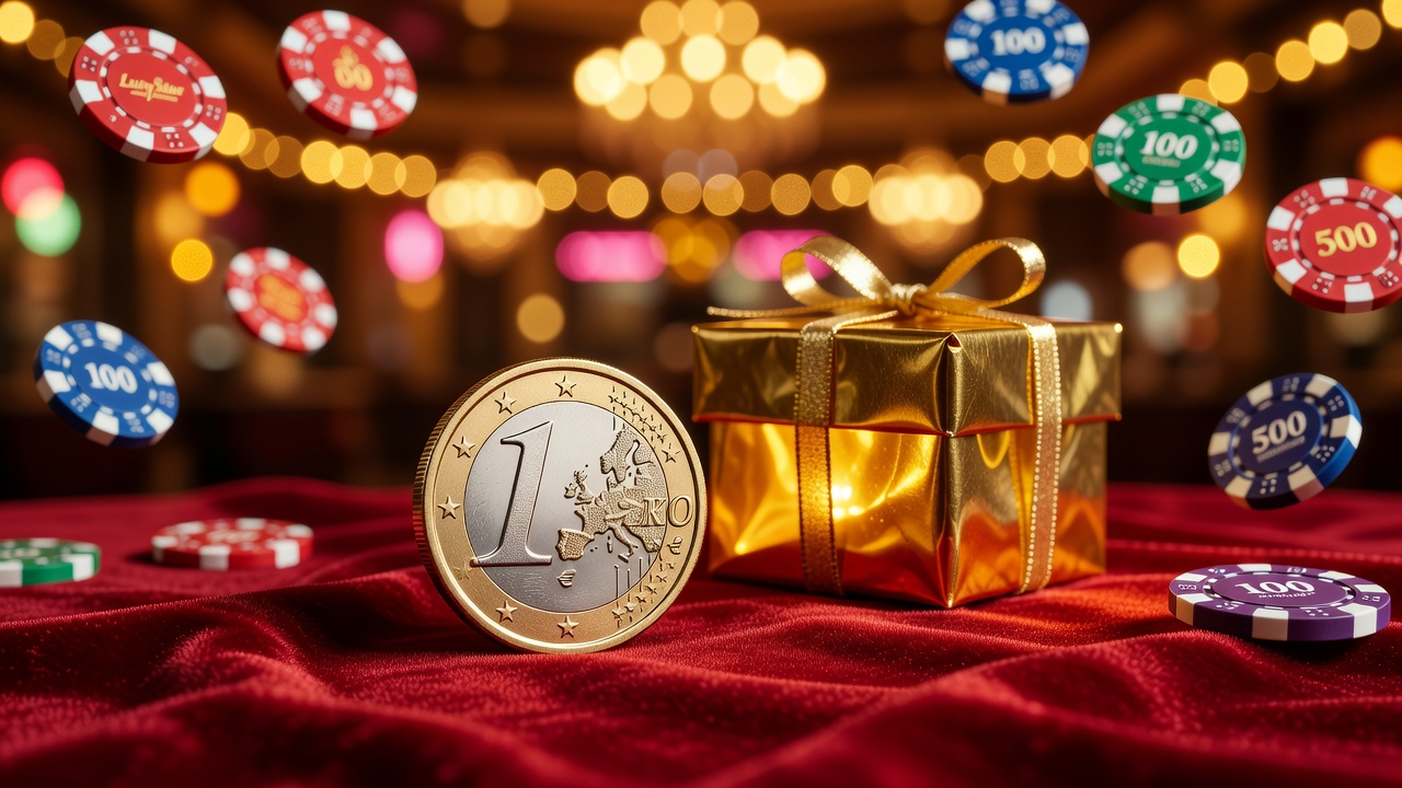 Bonus et promotions disponibles avec un dépôt de 1€ - casino depot 1€
