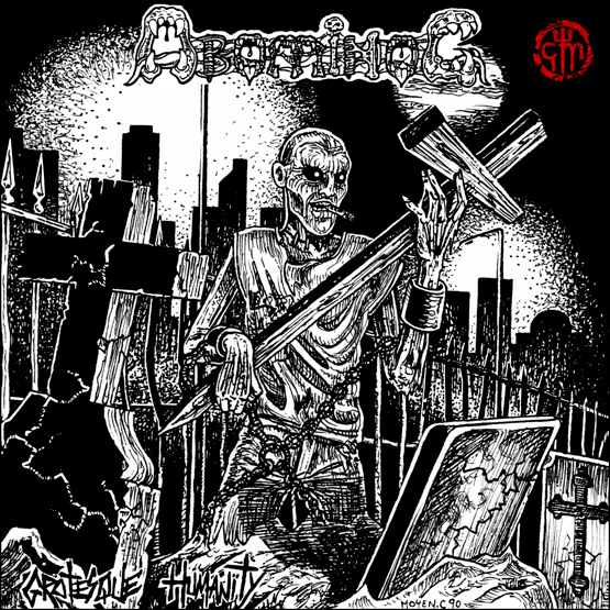 Abominog - 'Grotesque Humanity' album art by Chris Moyen (Thorncross ...